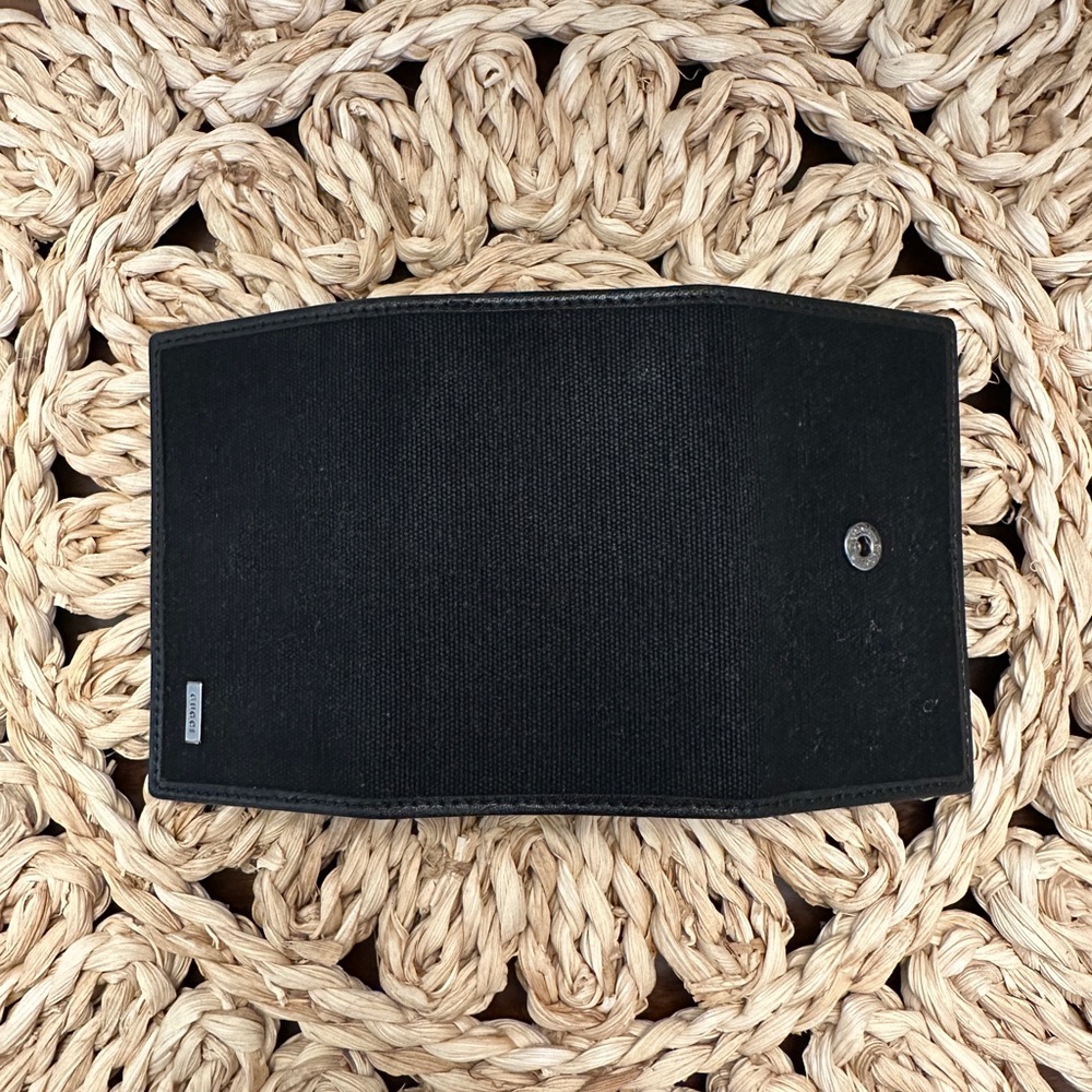 Gucci Black Canvas 6 Ring Key Holder Case - Picture 5 of 5